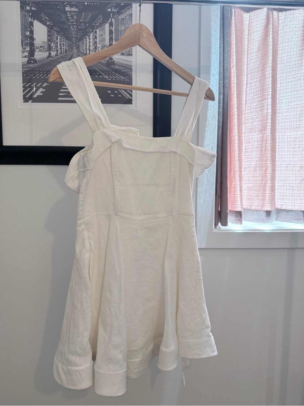 DISSH White tie strap Mini dress